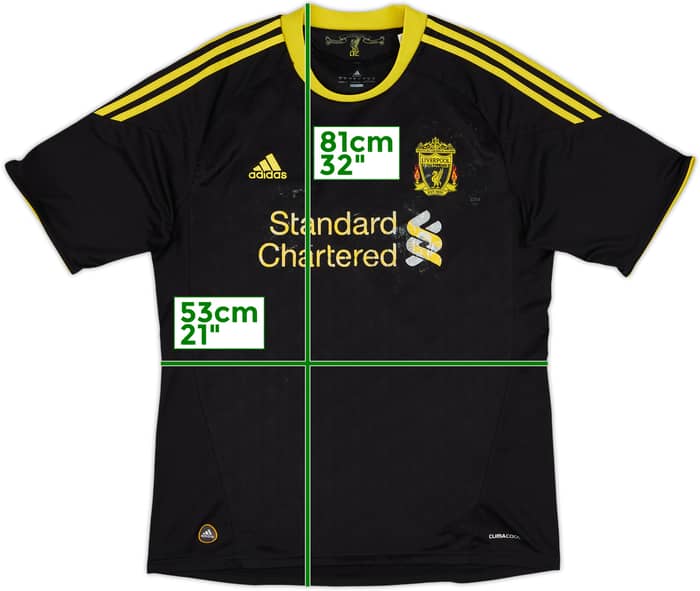 2010-11 Liverpool Third Shirt - 4/10 - (L)