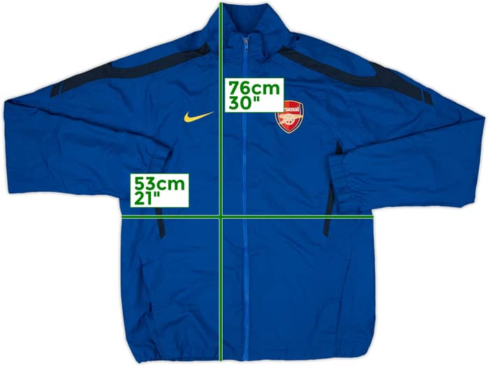 2010-11 Arsenal Nike Track Jacket - 8/10 - (S)