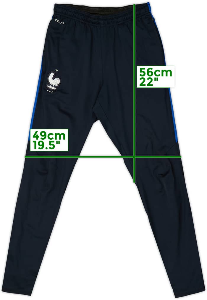 2016-17 France Nike Track Pants/Bottoms - 6/10 - (S)