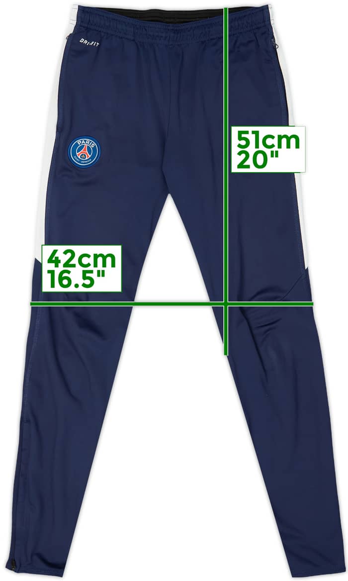 2016-17 Paris Saint-Germain Nike Track Pants/Bottoms - 9/10 - (S)