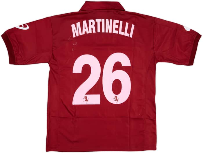 2005-06 Torino Match Issue Home Shirt Martinelli #26