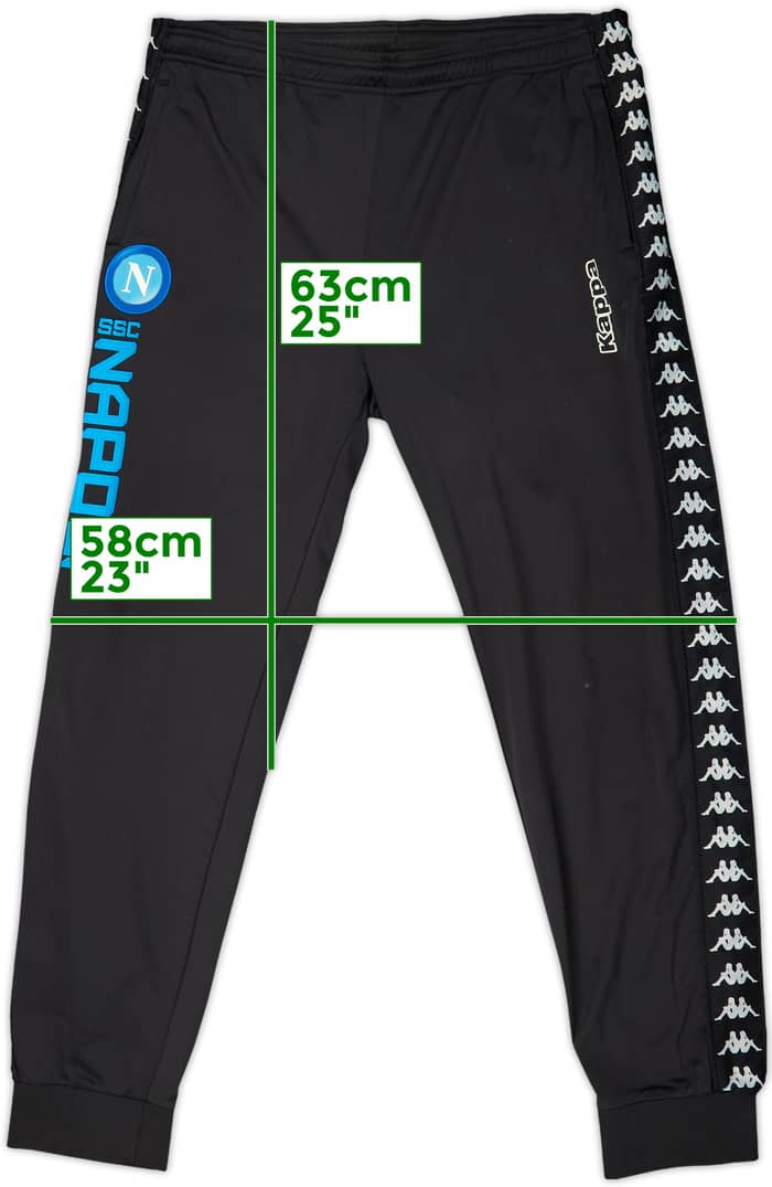 2018-19 Napoli Kappa Track Pants/Bottoms - 5/10 - (3XL)