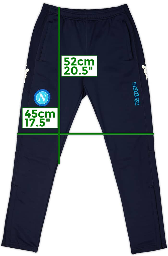 2017-18 Napoli Kappa Track Pants/Bottoms - 6/10 - (L)