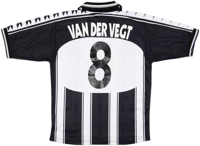 1999-00 Udinese Home Shirt Van Der Vegt #8 - 8/10 - (XL)