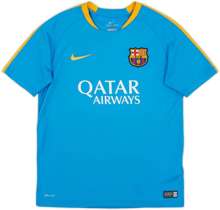 2015-16 Barcelona Nike Training Shirt - 8/10 - (L.Boys)