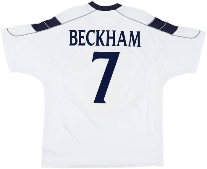 2000-01 Manchester United Away Shirt Beckham #7 - 8/10 - (XL)