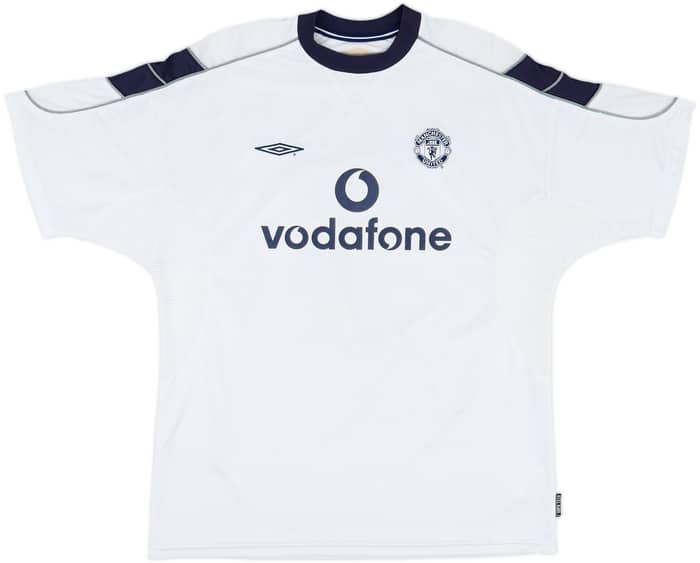 2000-01 Manchester United Away Shirt Beckham #7 - 8/10 - (XL)