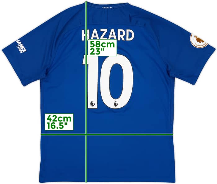 2017-18 Chelsea Home Shirt Hazard #10 - 6/10 - (XL)