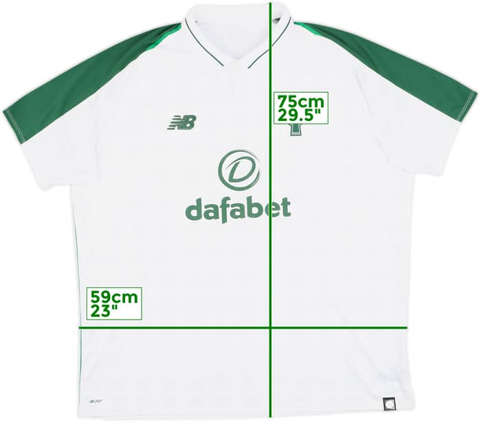 2018-19 Celtic Away Shirt - 9/10 - (XXL)