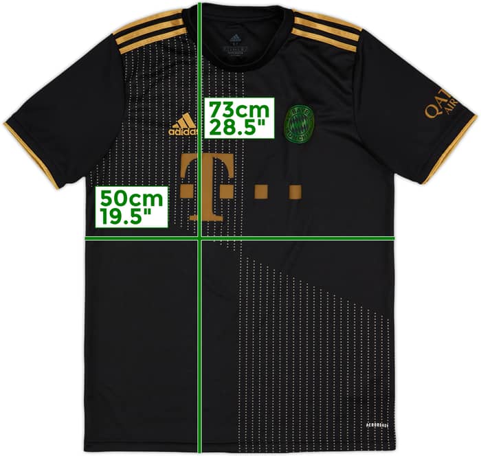2021-22 Bayern Munich Away Shirt - 6/10 - (M)