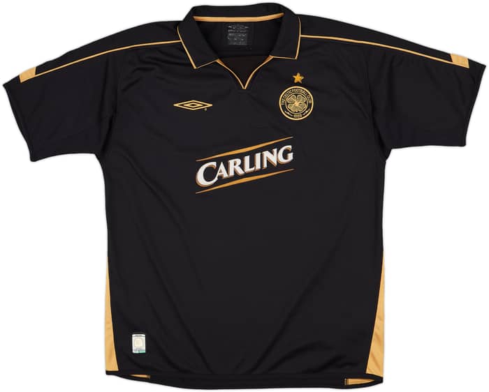 2003-04 Celtic Away Shirt Larsson #7 - 9/10 - (XL)