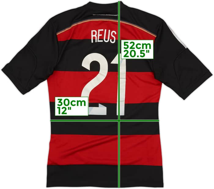 2014-15 Germany Away Shirt Reus #21 - 8/10 - (S)