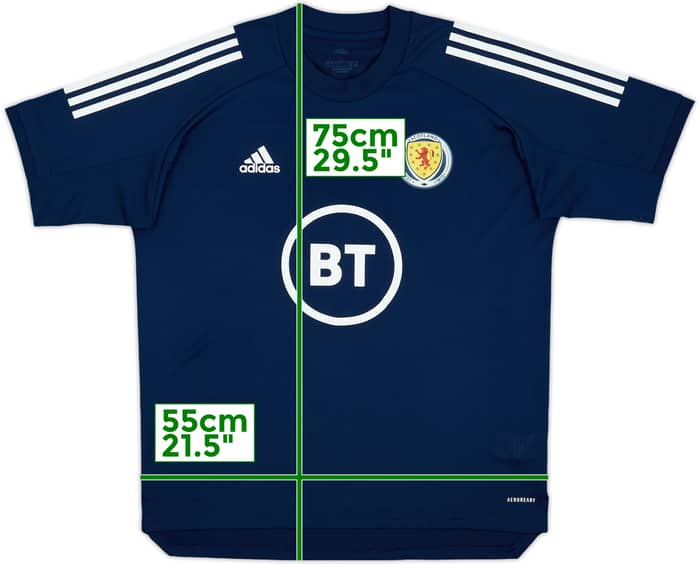 2019-20 Scotland adidas Training Shirt - 10/10 - (L)
