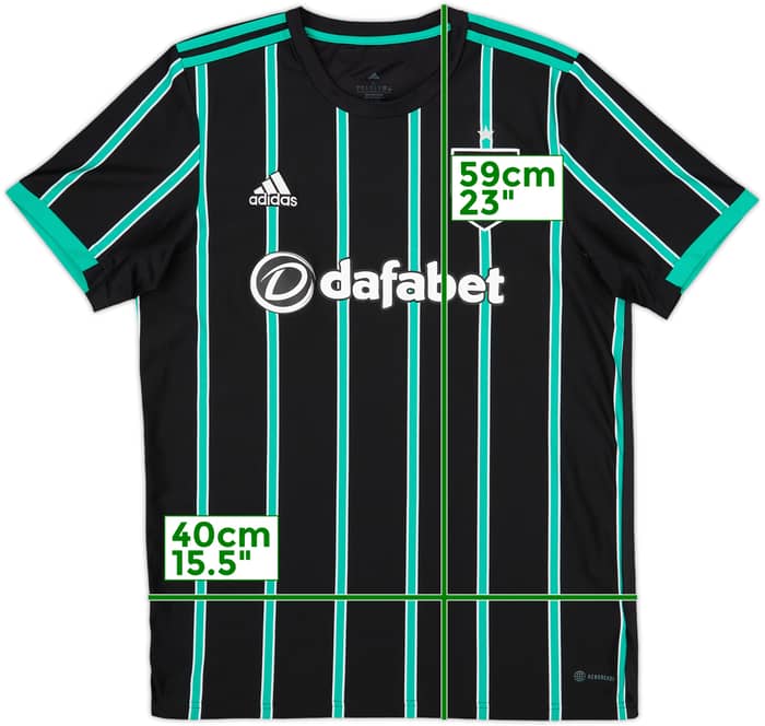 2022-23 Celtic Away Shirt - 10/10 - (L)