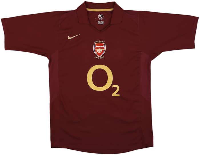 2005-06 Arsenal Home Shirt Henry #14 - 8/10 - (M)
