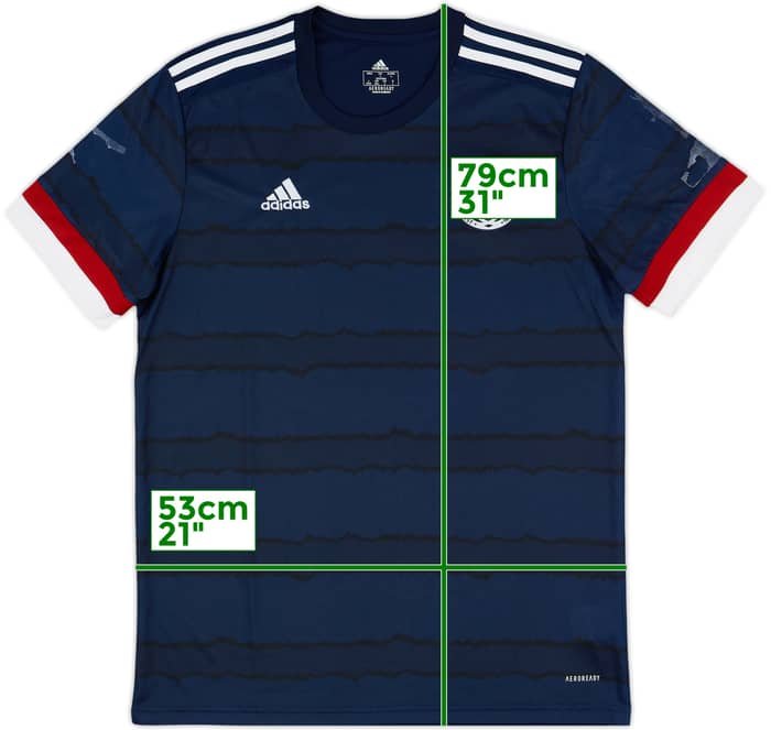 2020-22 Scotland Home Shirt - 6/10 - (L)