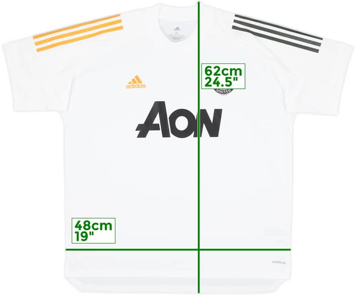 2020-21 Manchester United adidas Training Shirt - 6/10 - (XL)