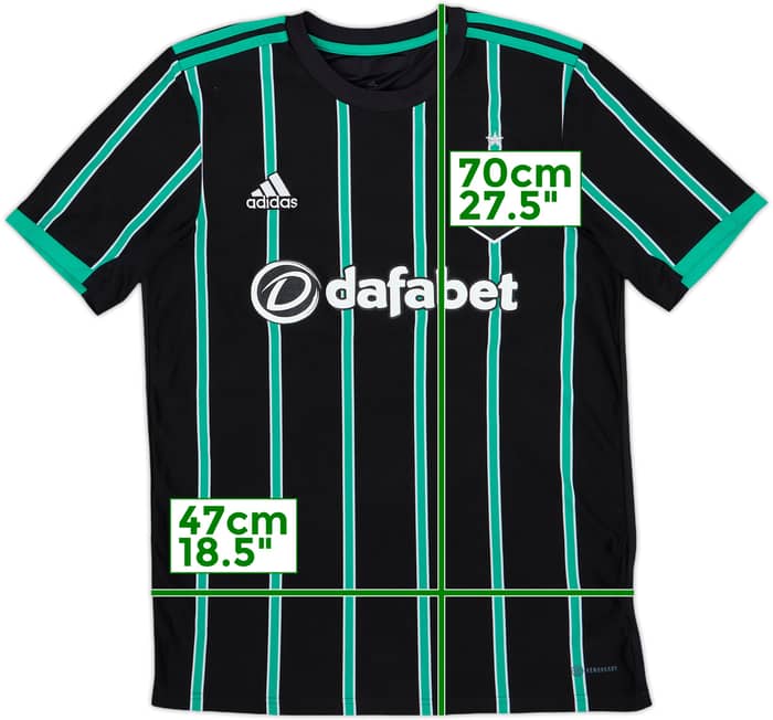 2022-23 Celtic Away Shirt - 8/10 - (M)