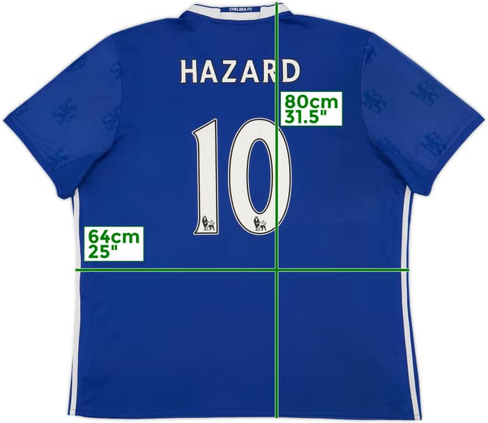 2016-17 Chelsea Home Shirt Hazard #10 - 5/10 - (XXL)