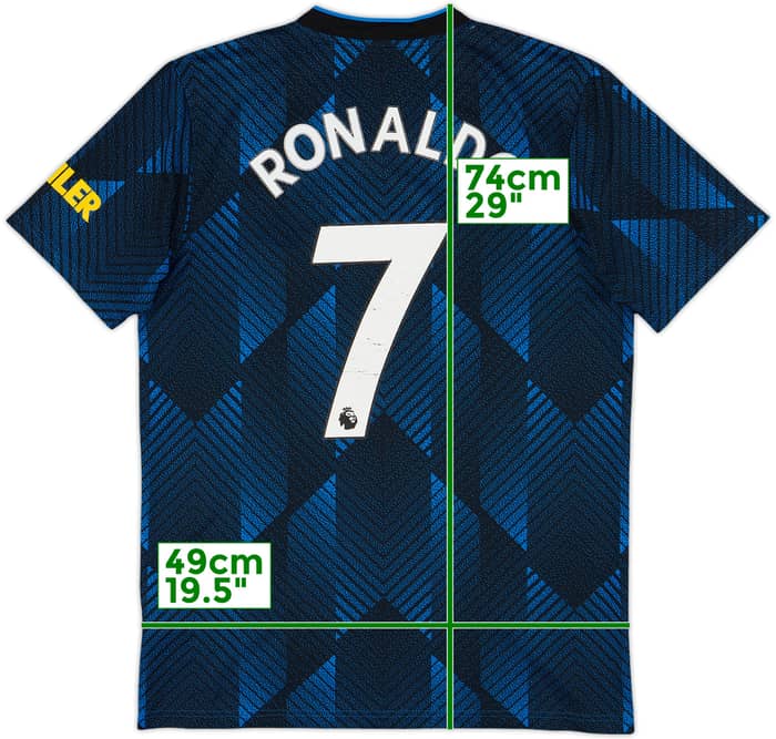 2021-22 Manchester United Third Shirt Ronaldo #7 - 7/10 - (M)