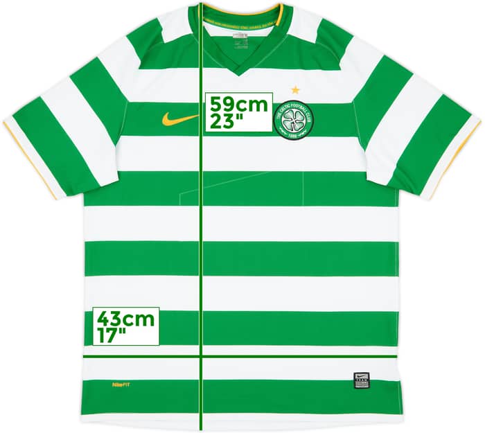 2008-10 Celtic Home Shirt - 4/10 - (L)