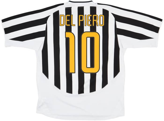 2003-04 Juventus Home Shirt Del Piero #10 - 7/10 - (XL)