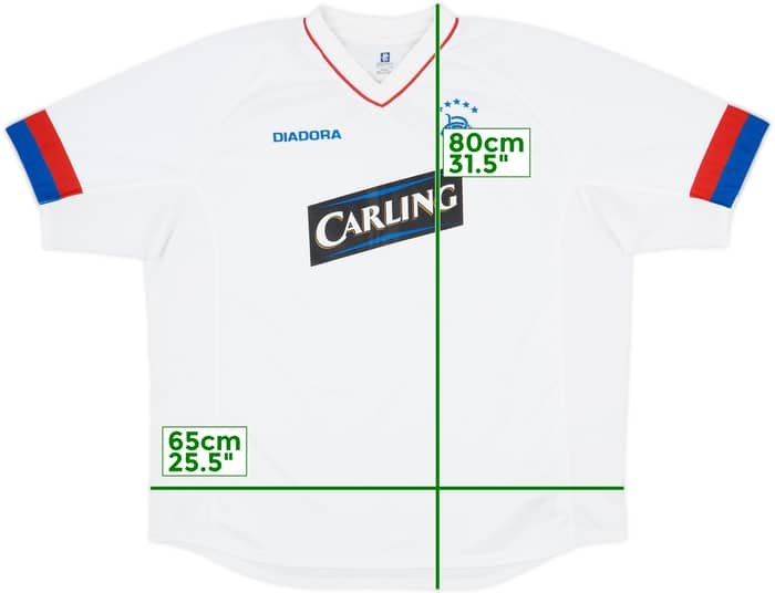 2003-04 Rangers Third Shirt - 8/10 - (XXL)