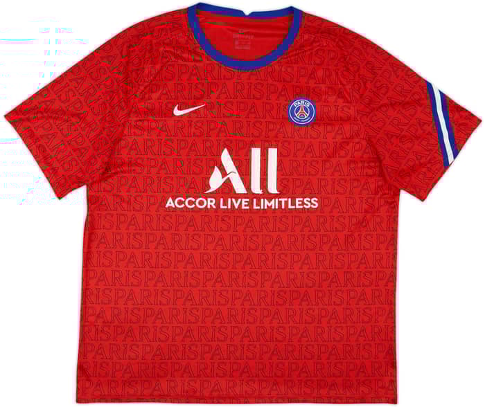 2020-21 Paris Saint-Germain Nike Training Shirt - 7/10 - (XXL)