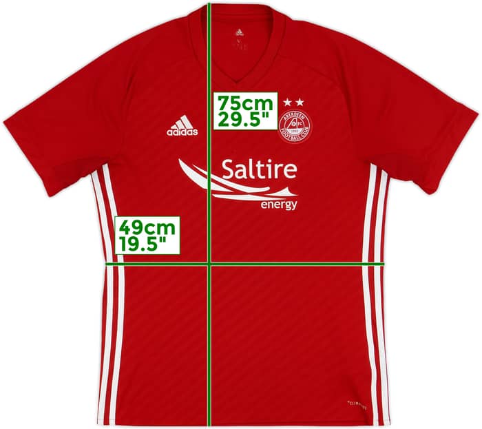 2017-18 Aberdeen Home Shirt - 8/10 - (M)