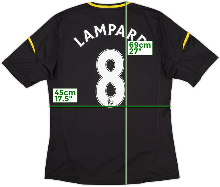 2012-13 Chelsea Third Shirt Lampard #8 - 7/10 - (M)