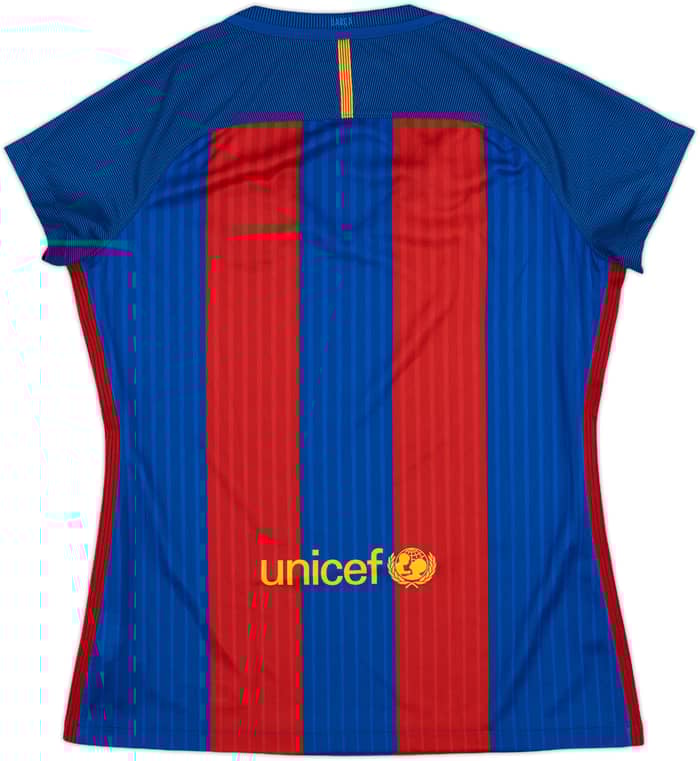 2016-17 Barcelona Home Shirt - 9/10 - (Women's L)