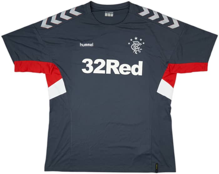 2018-19 Rangers Hummel Training Shirt - 6/10 - (XXL)