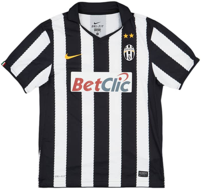 2010-11 Juventus Home Shirt Del Piero #10 - 8/10 - (M)