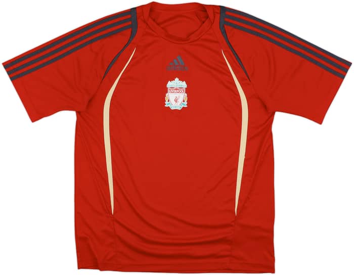 2009-10 Liverpool adidas Training Shirt - 8/10 - (L)