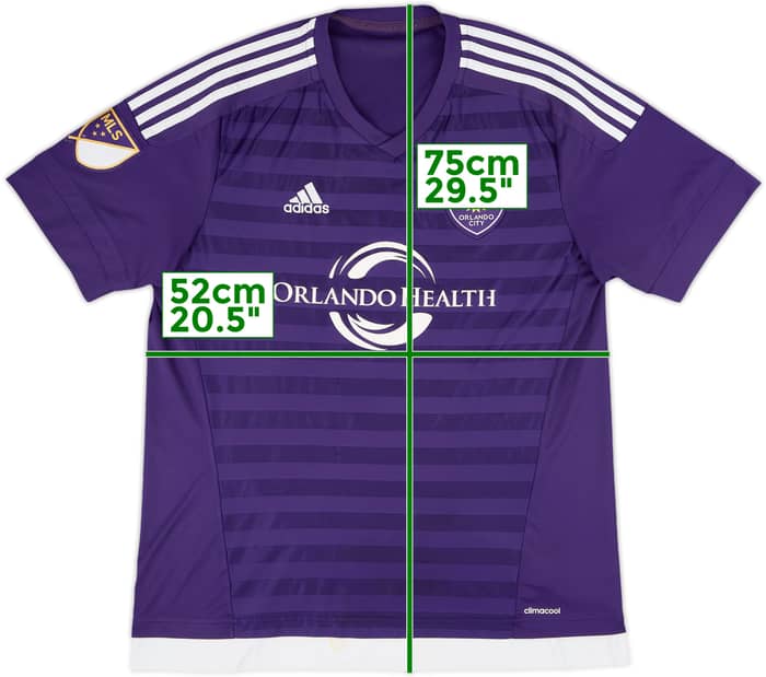 2015-16 Orlando City Home Shirt - 5/10 - (L)