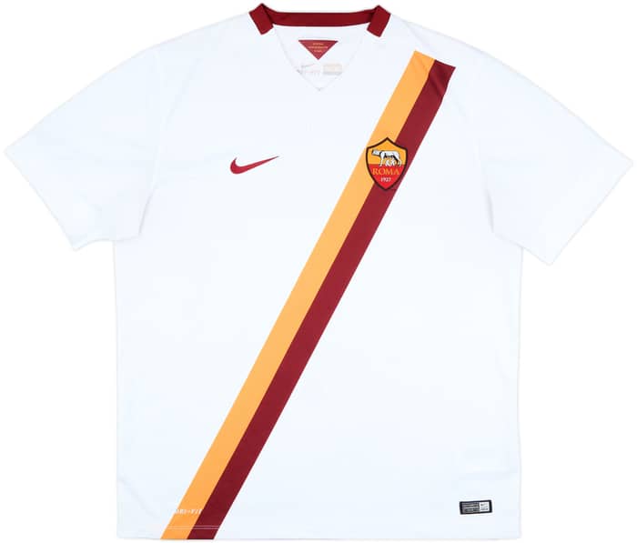 2014-15 Roma Away Shirt - 5/10 - (XL)