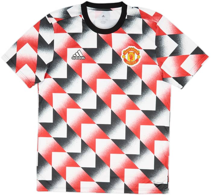2022-23 Manchester United adidas Training Shirt - 8/10 - (L)