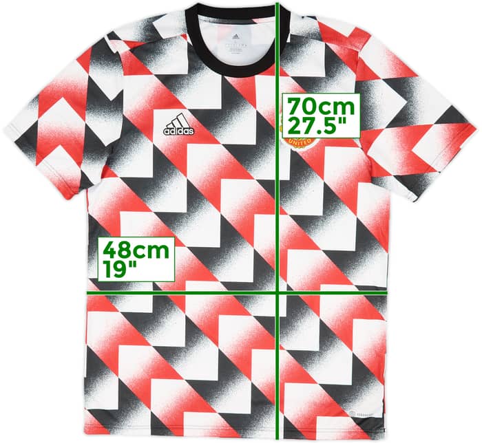 2022-23 Manchester United adidas Training Shirt - 8/10 - (L)