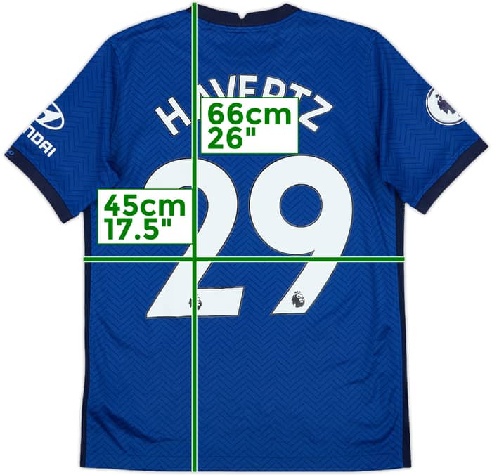 2020-21 Chelsea Home Shirt Havertz #29 - 7/10 - (XL.Boys)