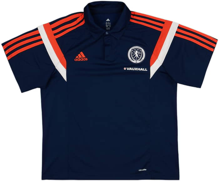 2013-14 Scotland adidas Polo Shirt - 7/10 - (XL)