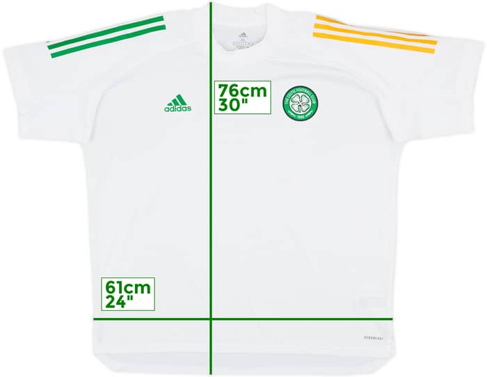 2020-21 Celtic adidas Training Shirt - 9/10 - (XL)