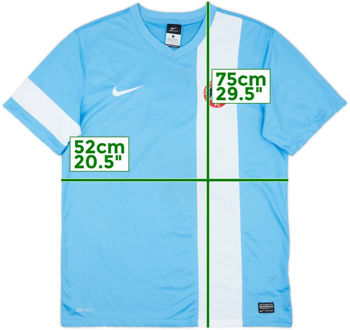 2013-14 The Spartans Away Shirt #3 - 6/10 - (L)