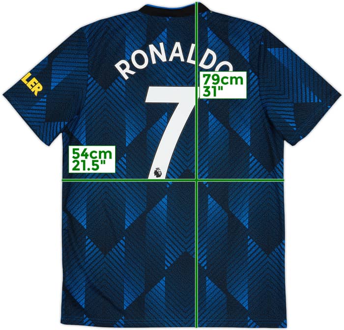 2021-22 Manchester United Third Shirt Ronaldo #7 - 10/10 - (L)