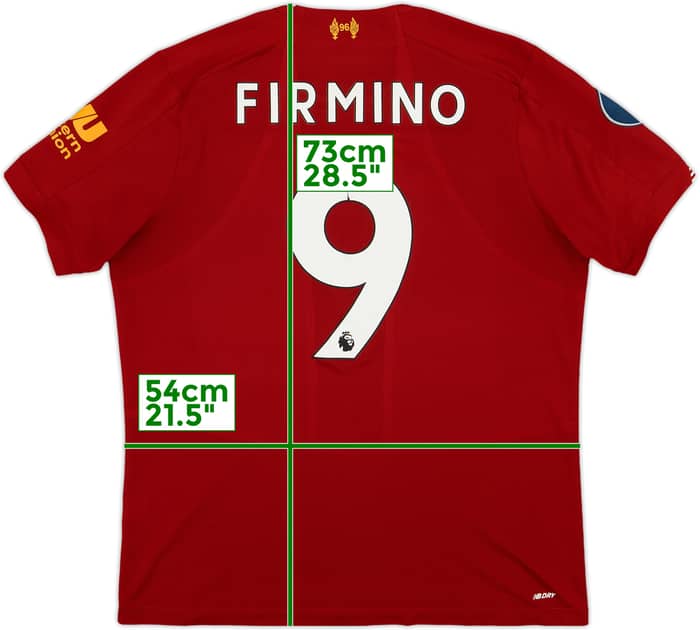 2019-20 Liverpool Home Shirt Firmino #9 - 5/10 - (L)