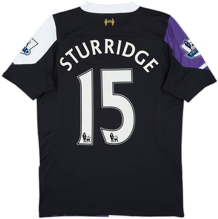2013-14 Liverpool Third Shirt Sturridge #15 - 7/10 - (S)