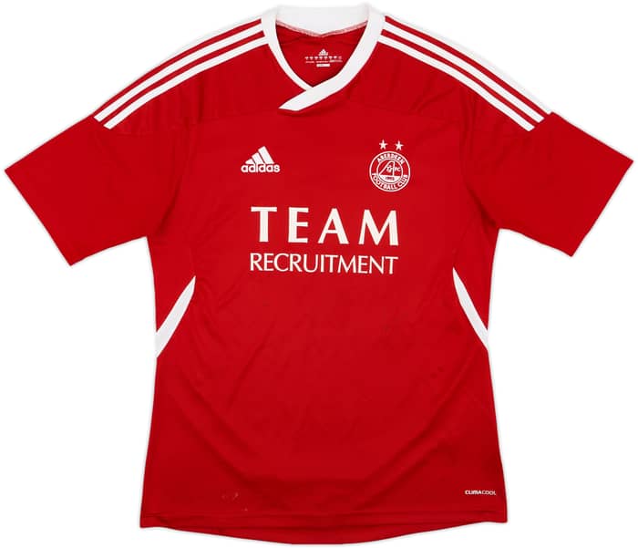 2011-12 Aberdeen Signed Home Shirt Hunter #4 - 7/10 - (M)
