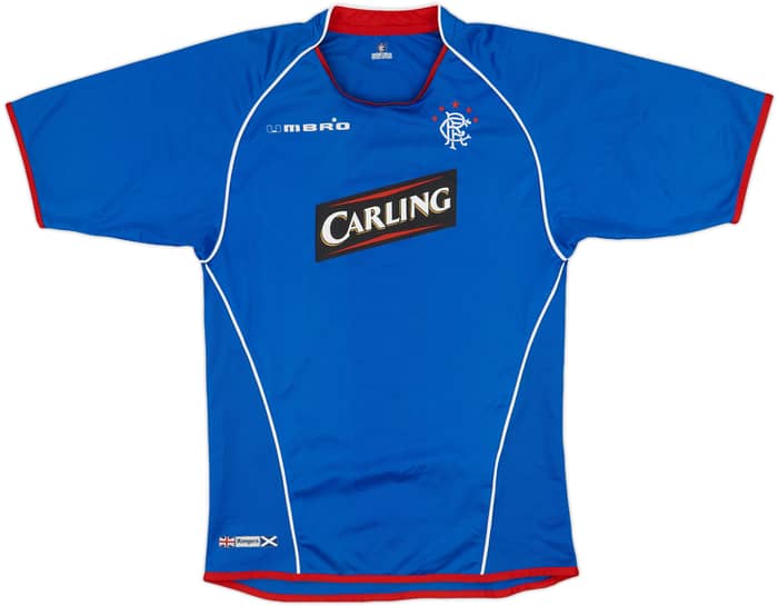 2005-06 Rangers Home Shirt Mackay #7 - 5/10 - (XL.Boys)