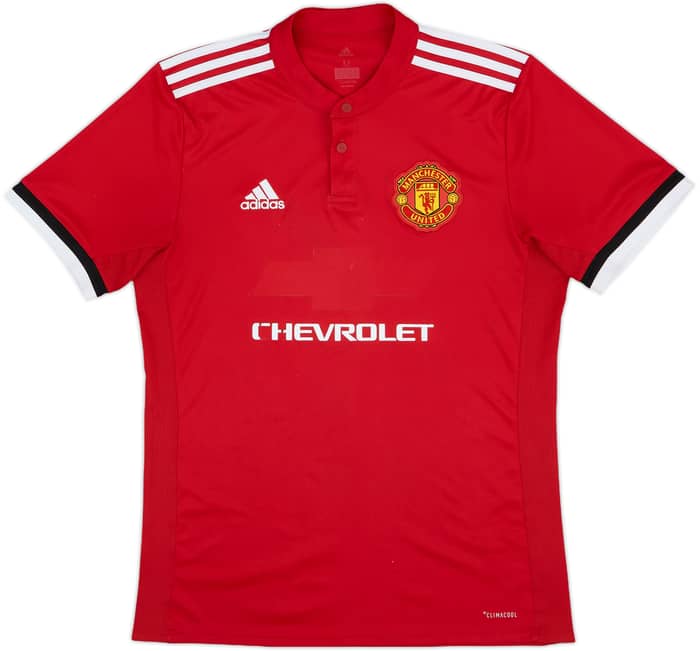 2017-18 Manchester United Home Shirt - 4/10 - (M)