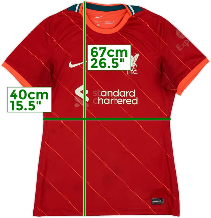 2021-22 Liverpool Home Shirt - 4/10 - (Women's M)