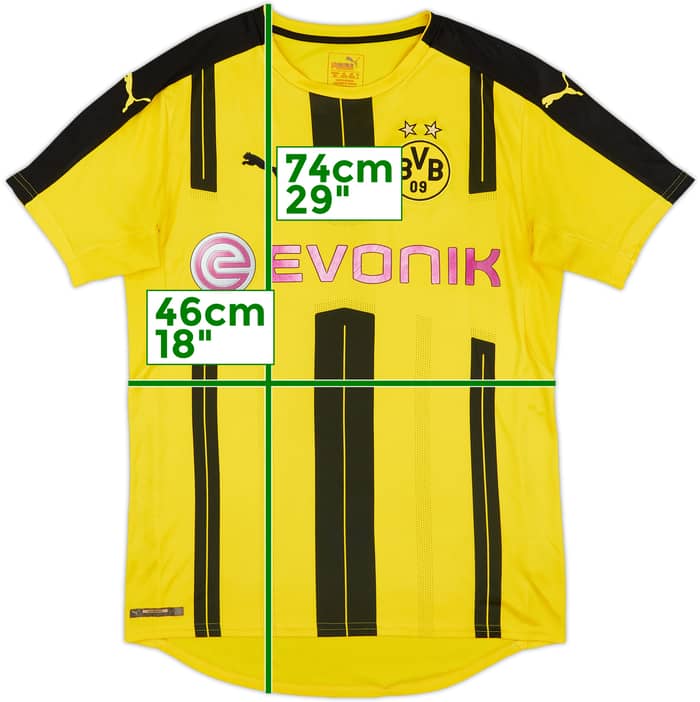 2016-17 Borussia Dortmund Home Shirt - 5/10 - (S)